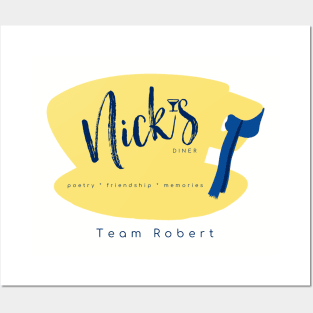 Nick's Diner - Fundraiser Design Posters and Art